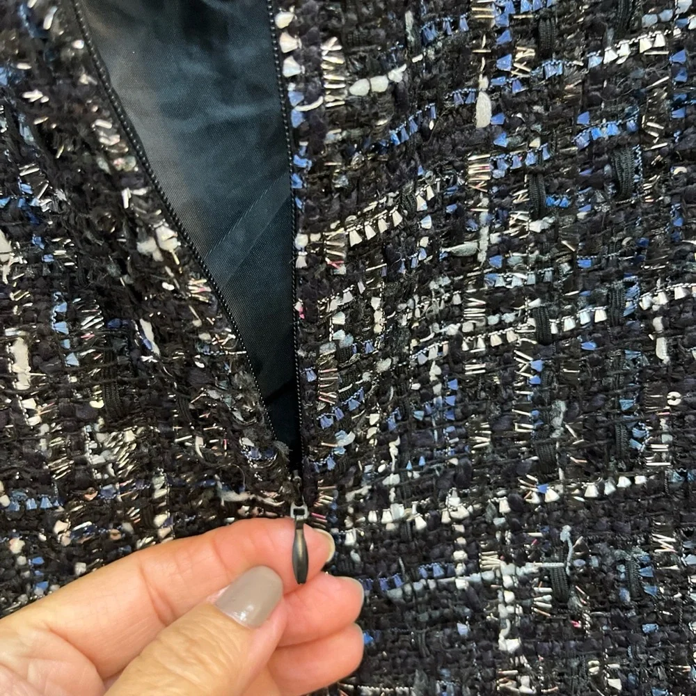 JIA Women Sheer Lace‎ Blouse Black Tiered Ruffle Sleeves Bohemian Goth Small y2k - Picture 14 of 14